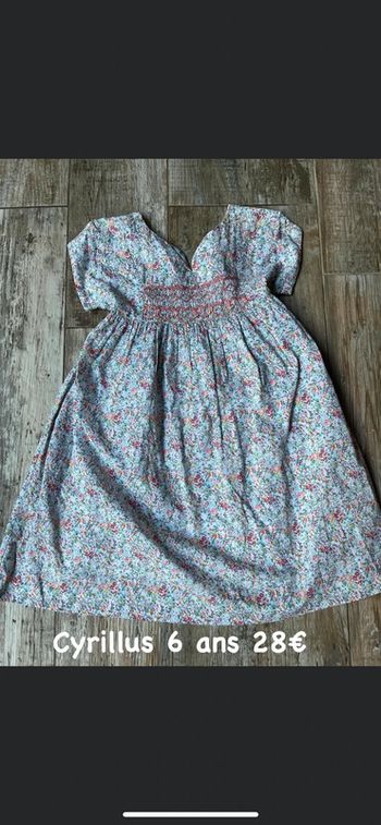 Robe Cyrillus 6 ans