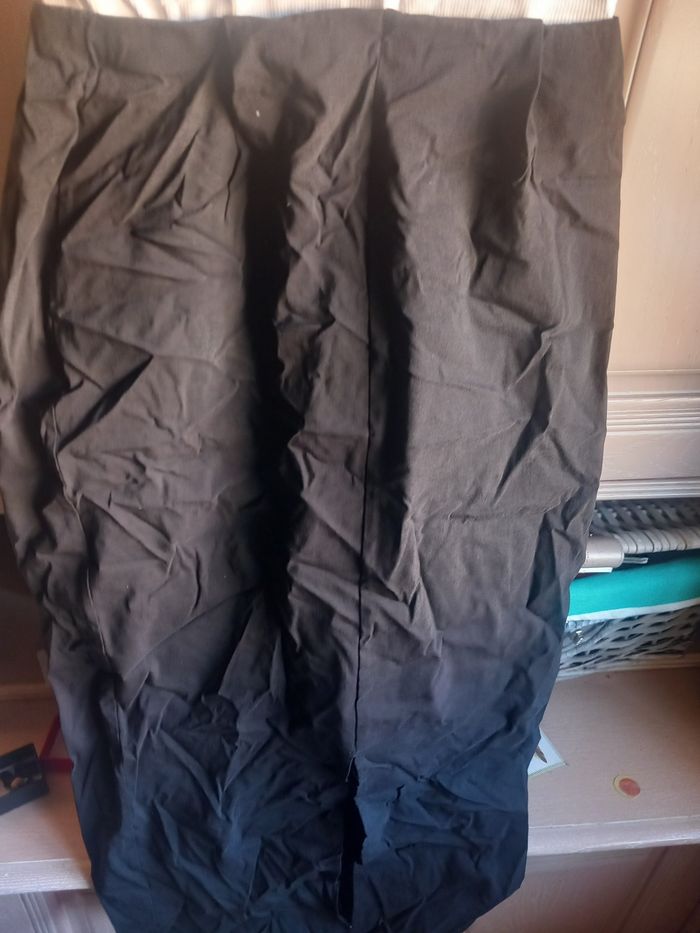 Robe longue écru et noir taille XS Zara - photo numéro 9