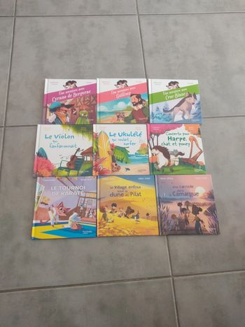 Lot de 9 livres