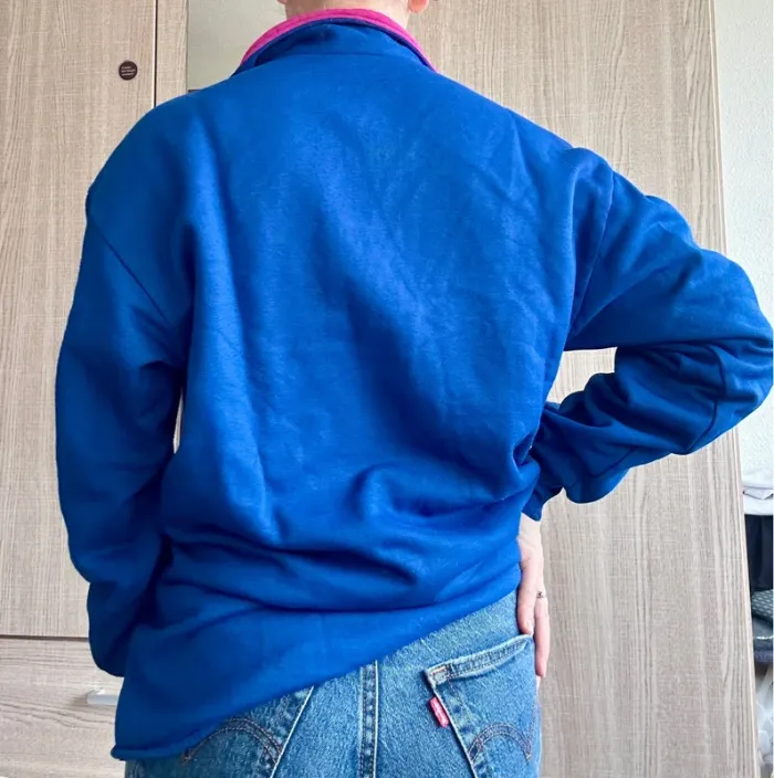 Pull de sport à zip vintage - photo numéro 2