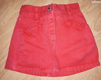 Jupe en jeans 2 ans