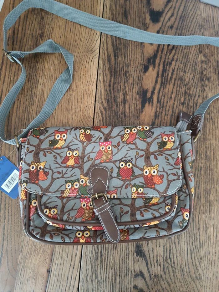 Jolie Sac à main gris/marron Mfhandbags neuf - photo numéro 5