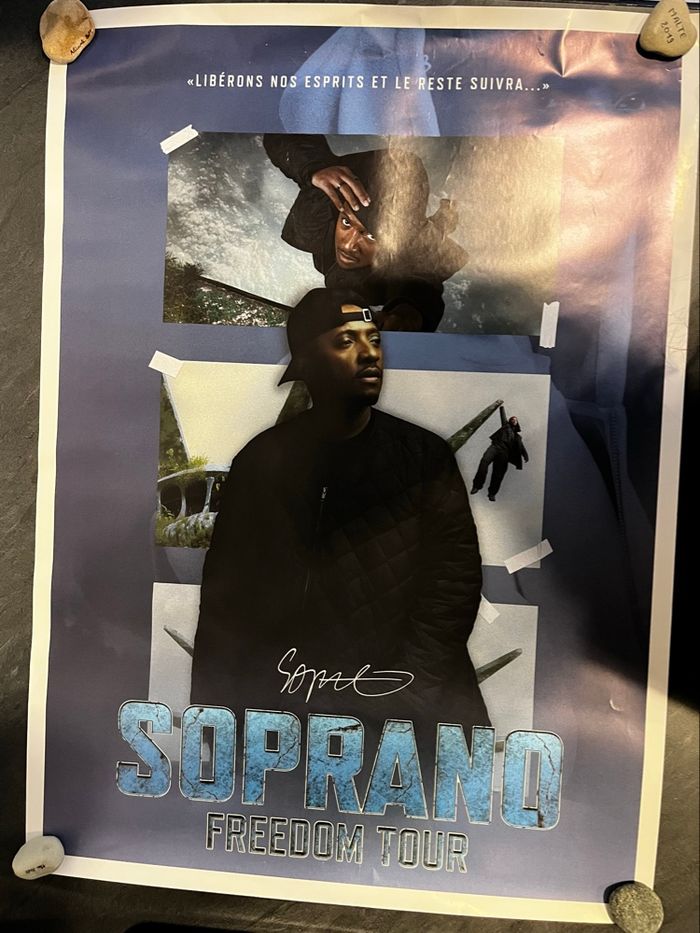 Poster soprano freedom tour