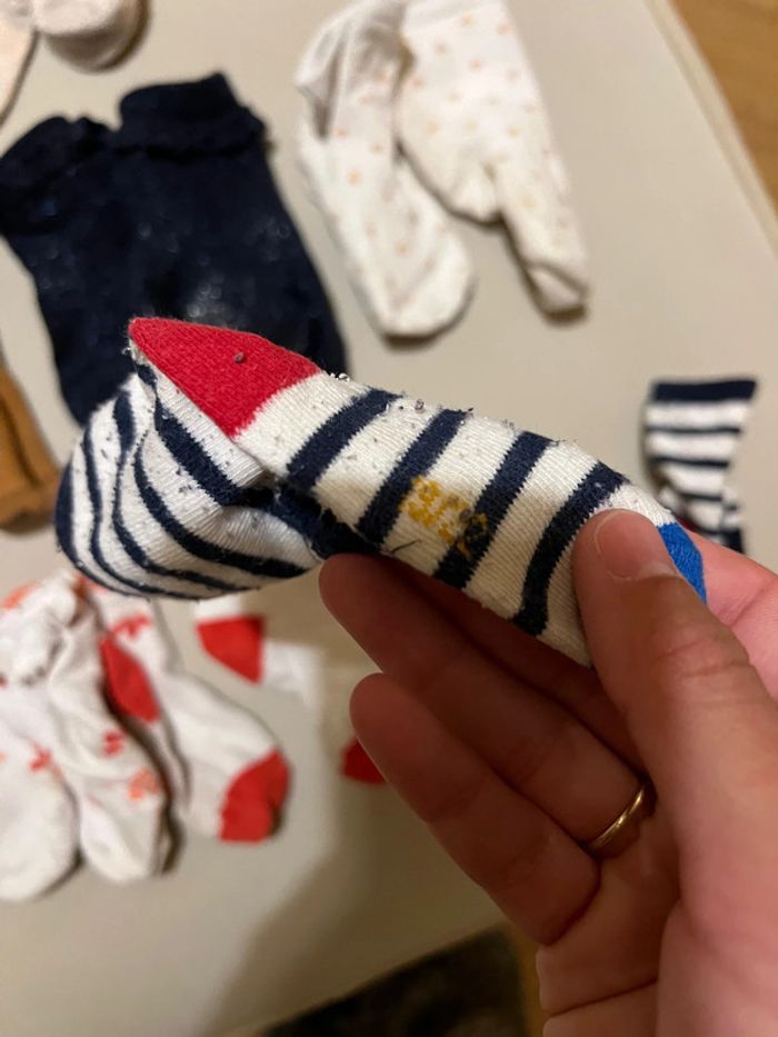 Lot chaussette fille 19/22 - photo numéro 12