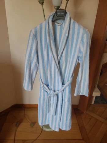 peignoir a rayure taille 38