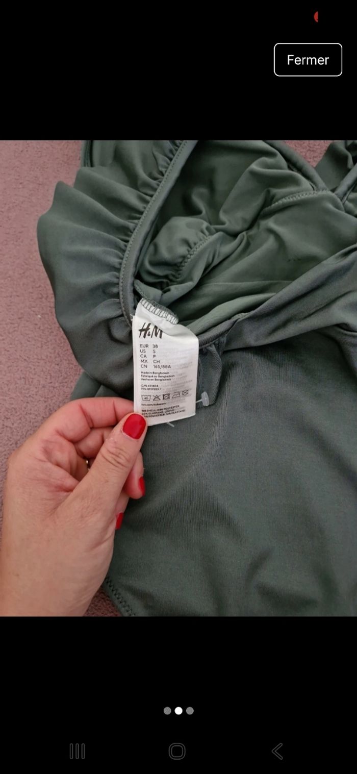 Maillot de bain kaki - photo numéro 3