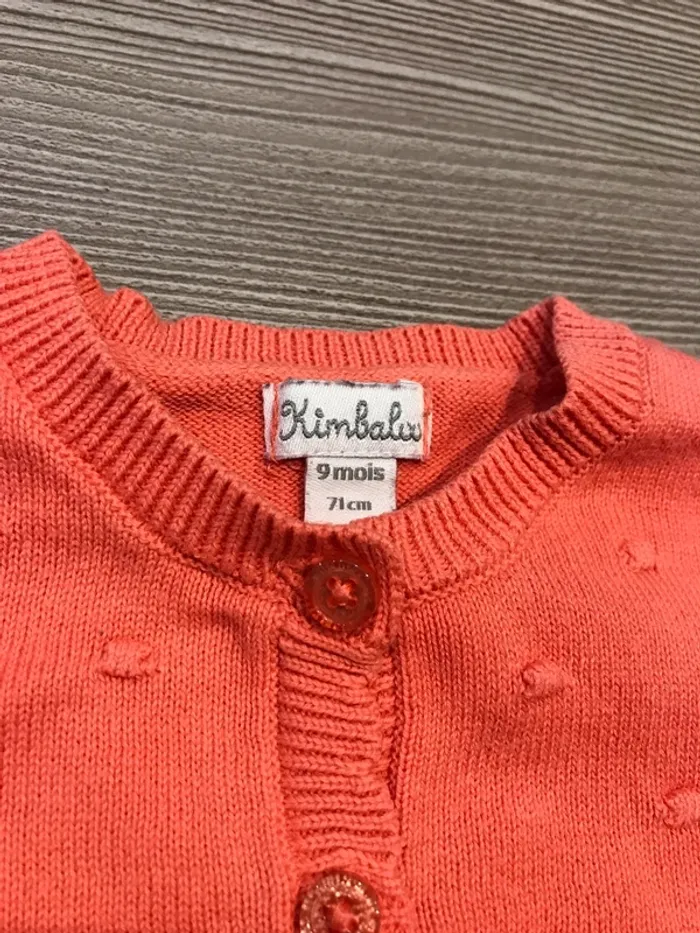 3 gilets printemps été fille 9 mois - photo numéro 4