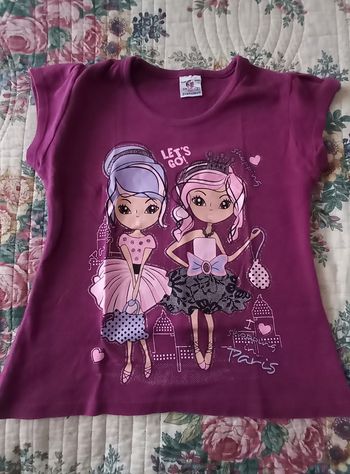 T-shirt fille 6 ans