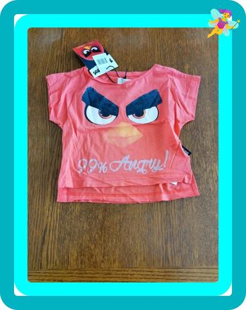 T-shirt angry birds