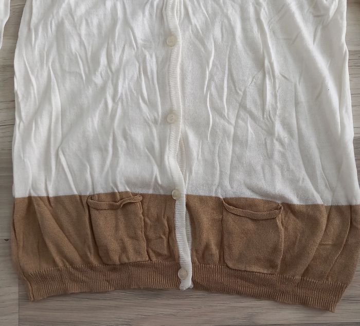 Gilet femme blanc Tex taille S - photo numéro 3