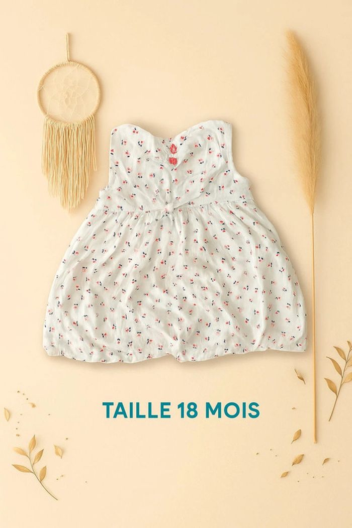 🌼 Robe mignonne pour bébé fille 18 mois 🌼