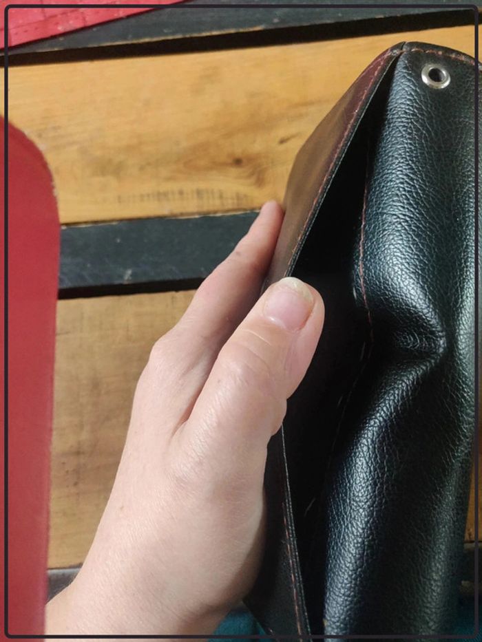 Portefeuille éventail Marco Amrini vintage - photo numéro 9