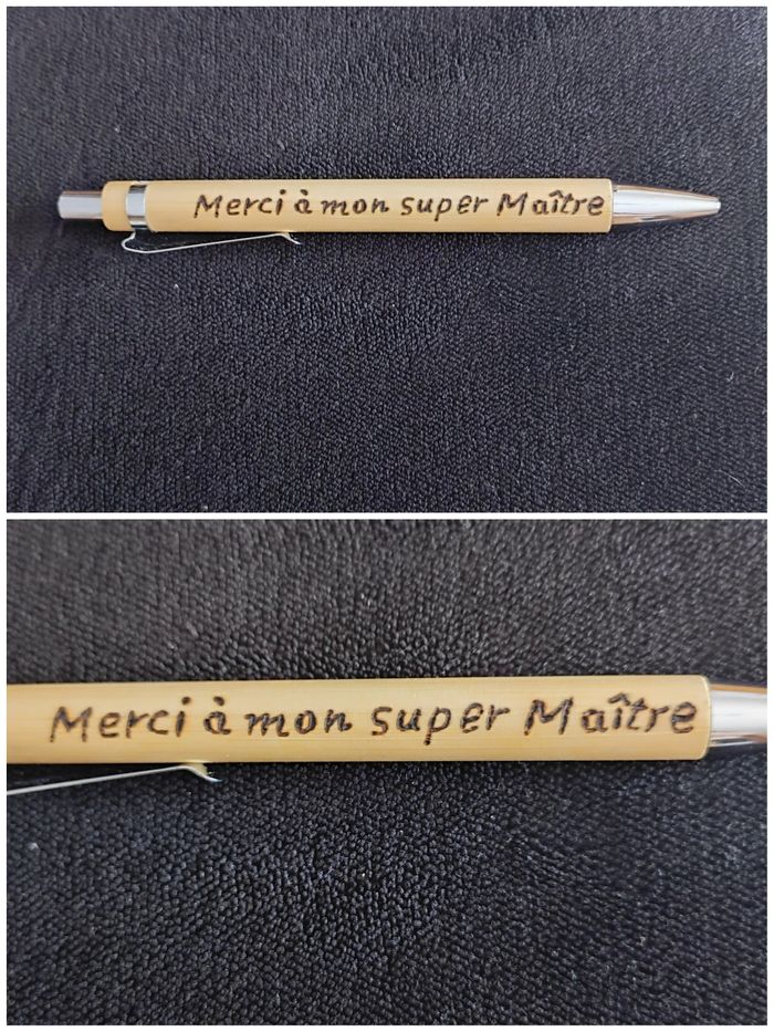 Stylo bois maître