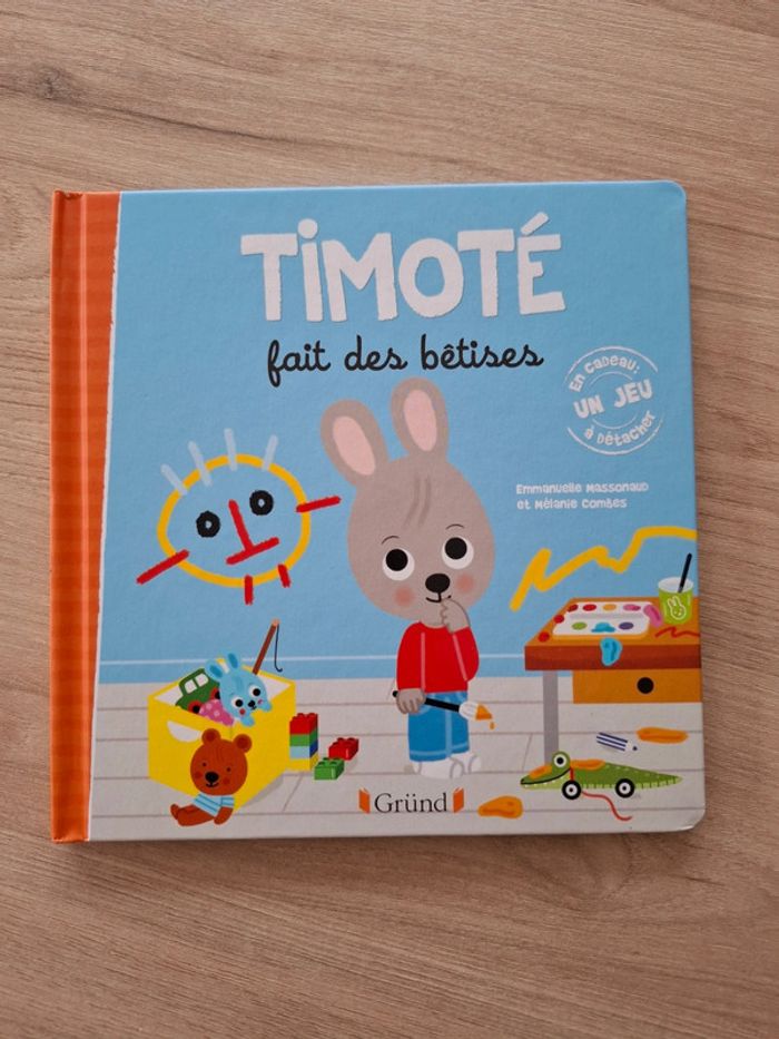 Livre timote fait des betises