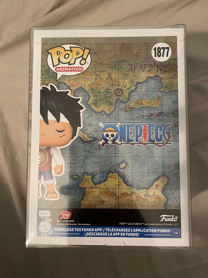 Funko pop monkey d luffy 1877 one piece - photo numéro 3