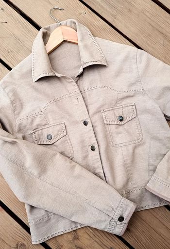 Joli blouson "Tentation" couleur sable - taille 3