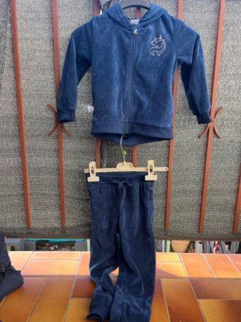 Ensemble veste jogging