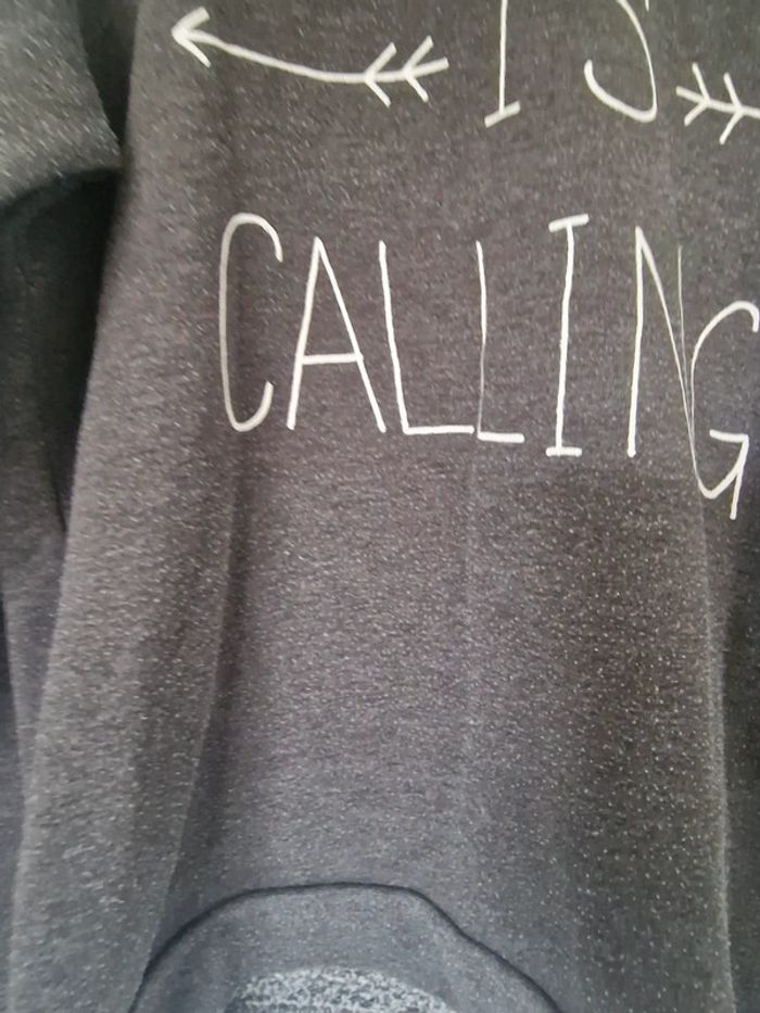 Sweat gris rad adventure is calling - photo numéro 3
