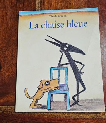 La chaise bleue livre pour enfant