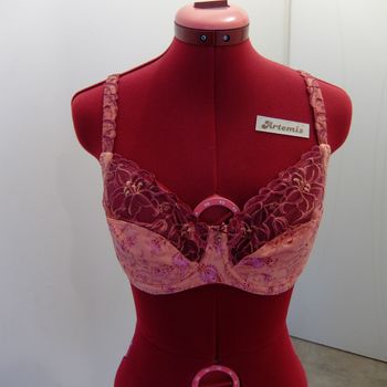 Soutien gorge saumon 90 E