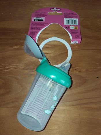 Gobelet antifuite vert neuf