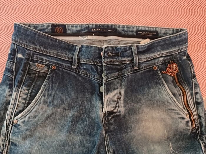 Jean salsa troué baggy - photo numéro 4