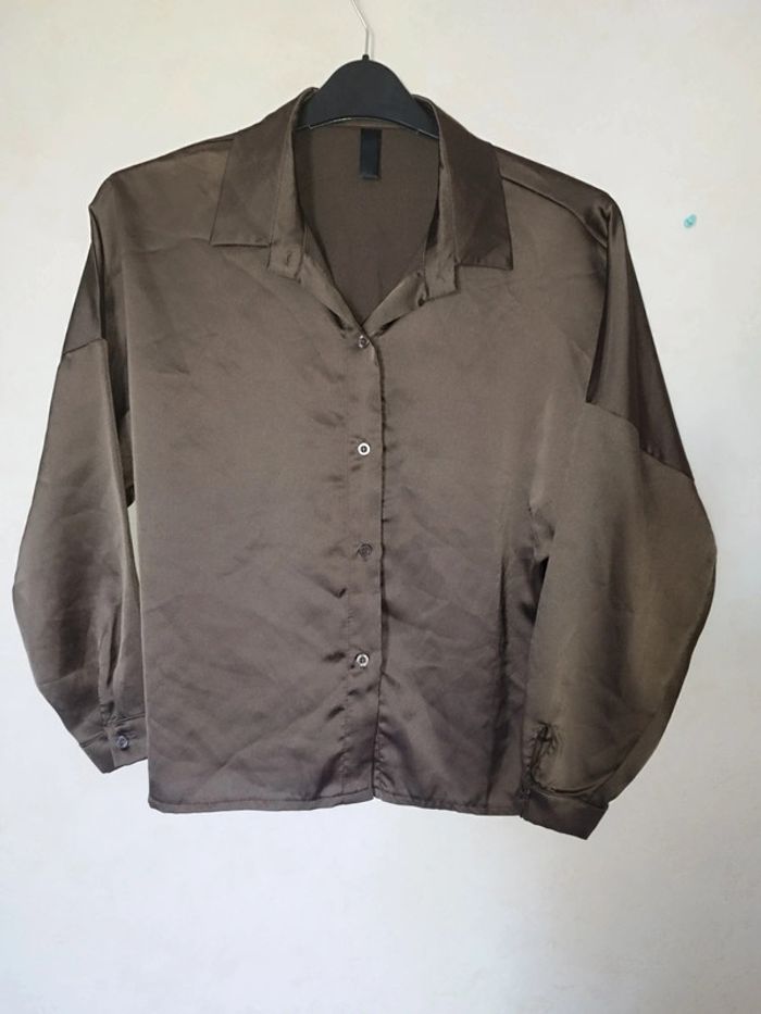 Chemise élégante unie - photo numéro 5