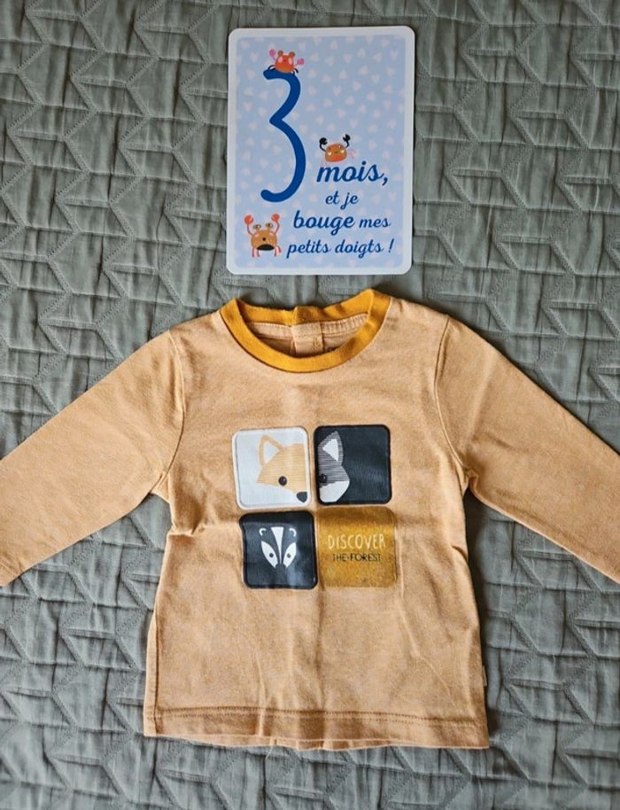 T shirt obaïbi 3 mois - photo numéro 2