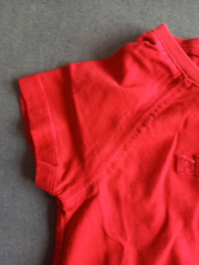 Tee shirt rouge 18 mois - photo numéro 3