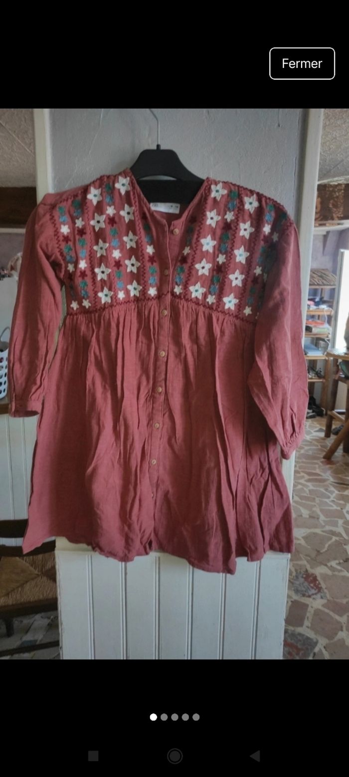 Très belle robe zara e74 - photo numéro 5