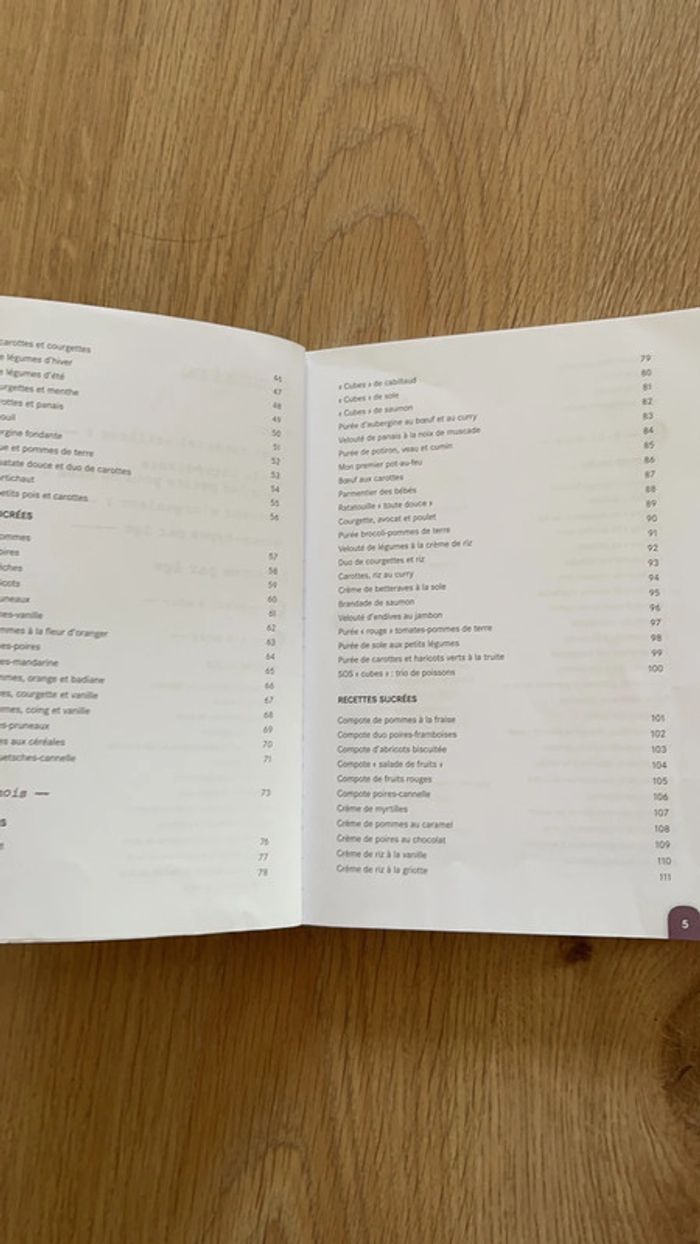 Livre recettes bébé - photo numéro 4