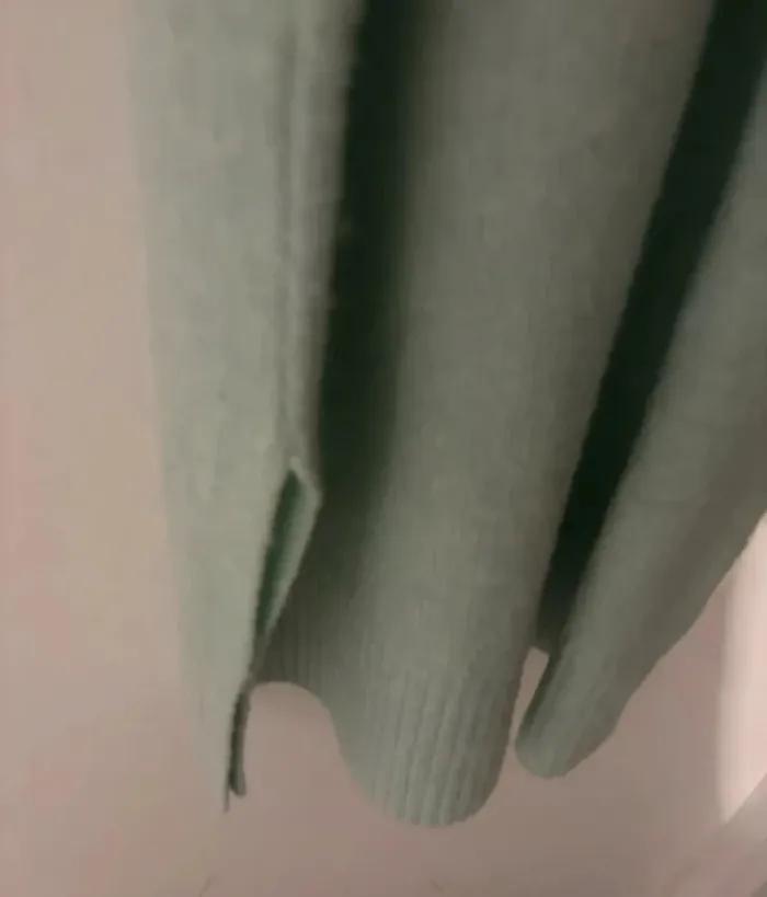 Robe pull Manoukian M vert menthe à col roulé - photo numéro 4
