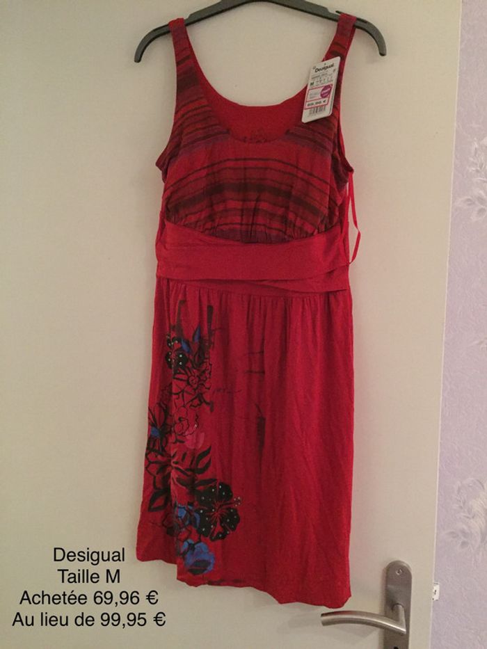 Robe Desigual rouge Taille M neuve - photo numéro 6