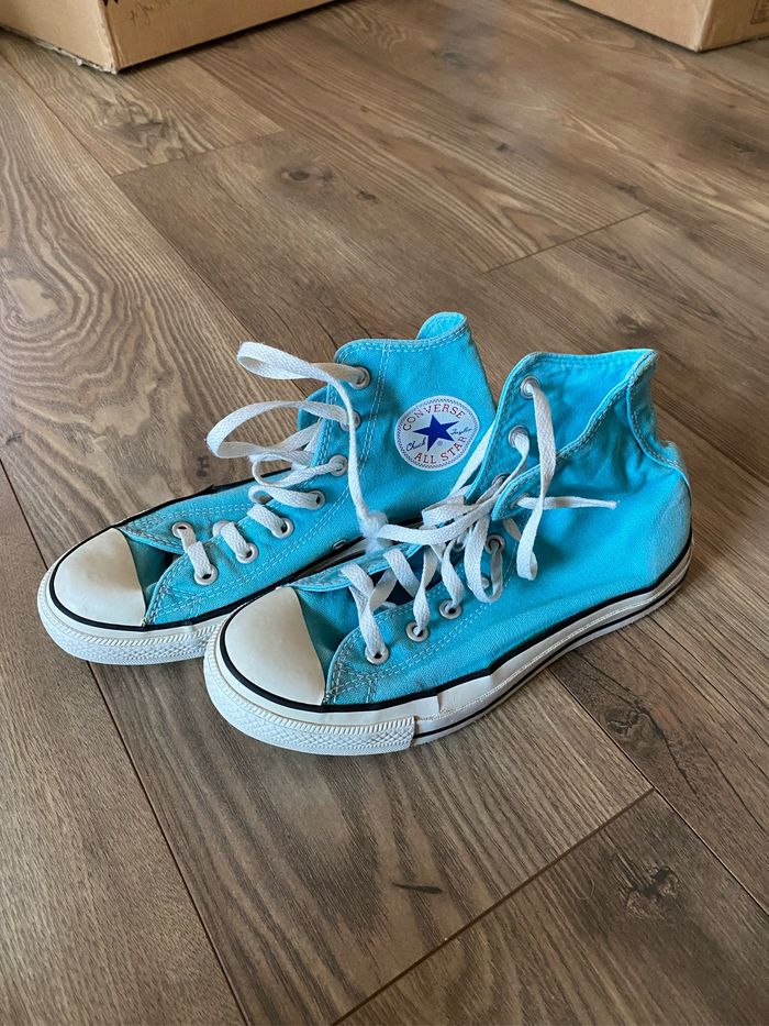 Basket converse bleu ciel t38 - photo numéro 2