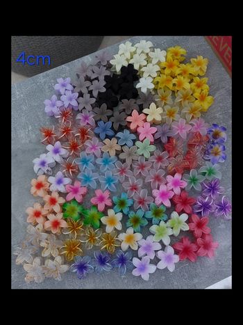 Pince a cheveux fleur 