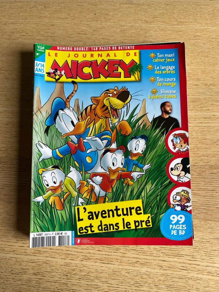 Lot de 7 Le journal de Mickey - photo numéro 2