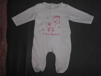 Pyjama, taille: 1 mois à 0,50 EURO