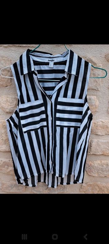 Chemisier/blouse sans manche Jennyfer taille S