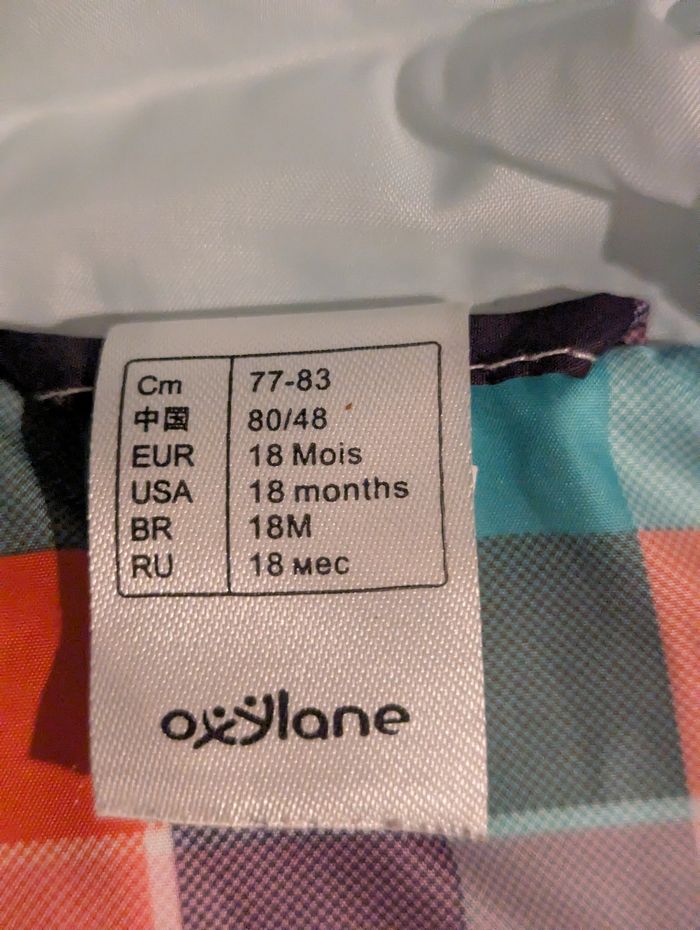 Manteau fillette 18 mois multicolore - photo numéro 6