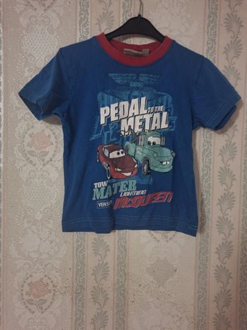 T-shirt manche courte CARS T.4ans
