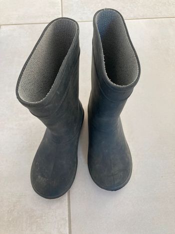 Bottes de pluie T.24 noires