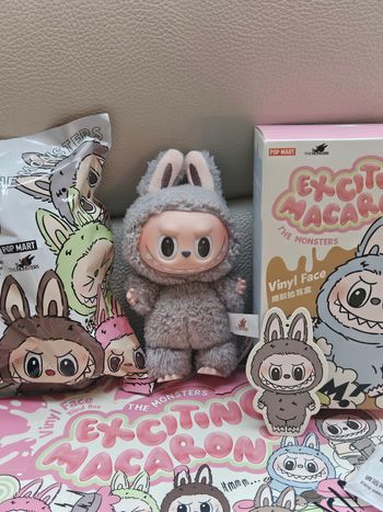 Labubu Sesame Bean Exciting Macaron Pop Mart