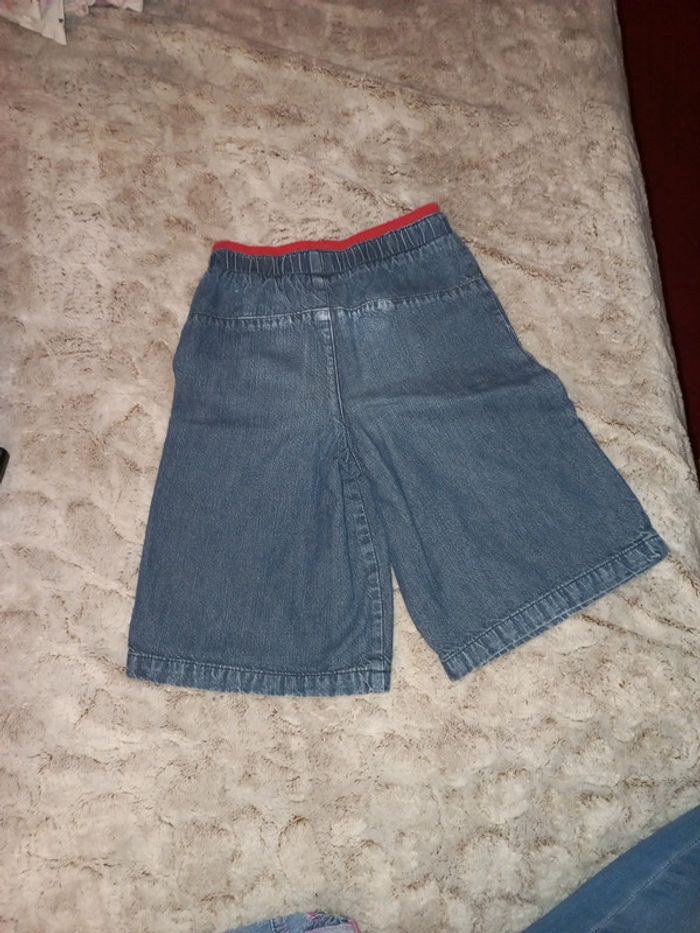 Pantalon pantacourt 24 mois jean type jegging - photo numéro 3