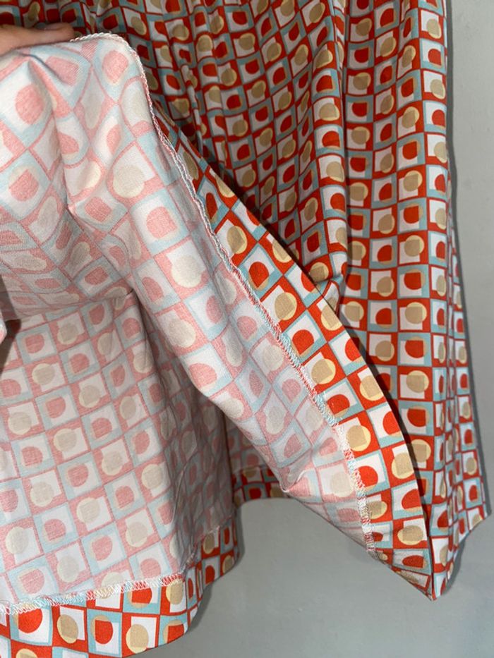 303 - robe a motifs vintage et ceinture « coquillage » mademoiselle R - photo numéro 10