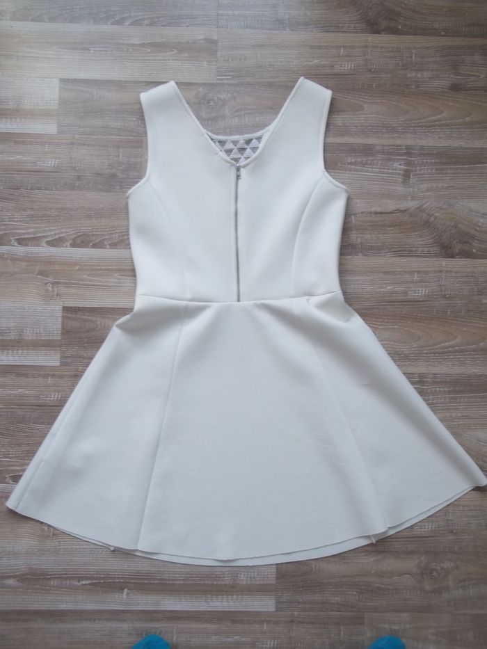 Robe courte ivoire Kiabi 12 ans - photo numéro 3