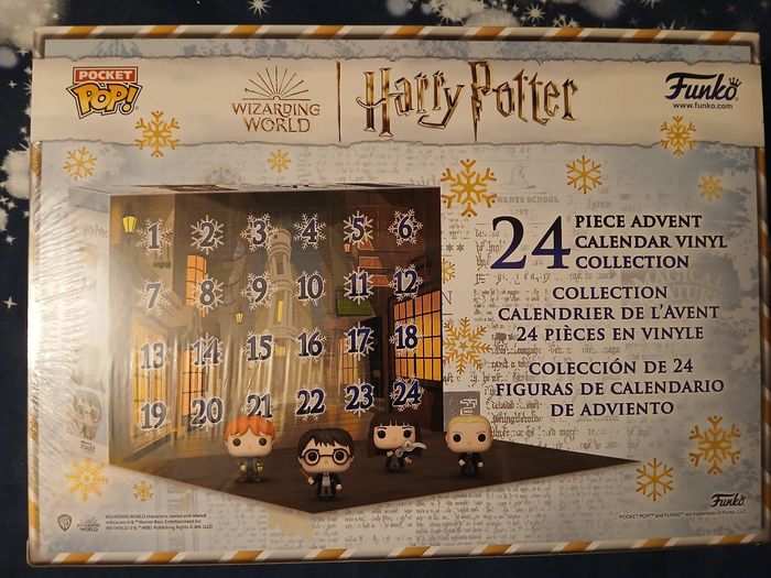 Calendrier de l'avant, figurines pop harry potter - photo numéro 2
