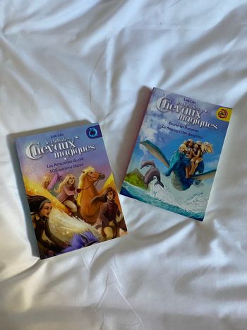 2 livres « Le club des chevaux magiques » - Très bon état