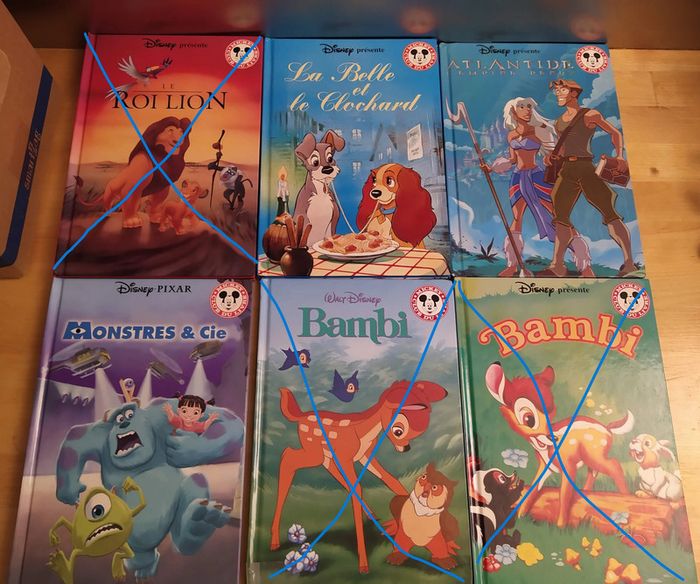 collection lot livres Disney - photo numéro 2