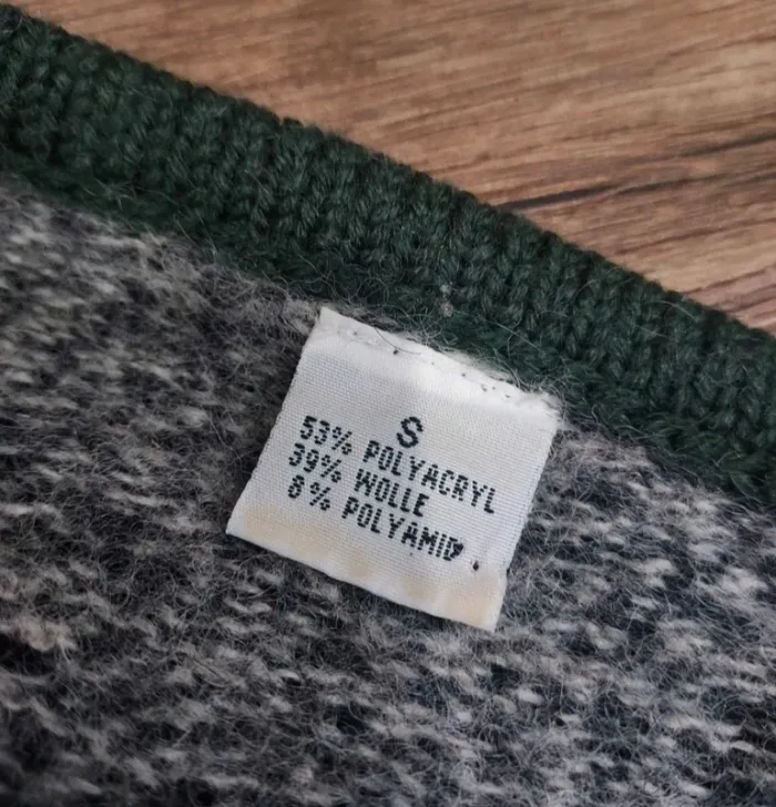 Superbe pull avec laine effet vintage - photo numéro 5