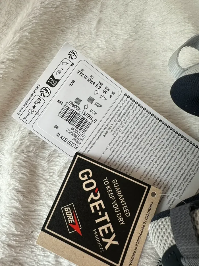 Salomon elixir gtx pour femme taille 38 neuf - photo numéro 11